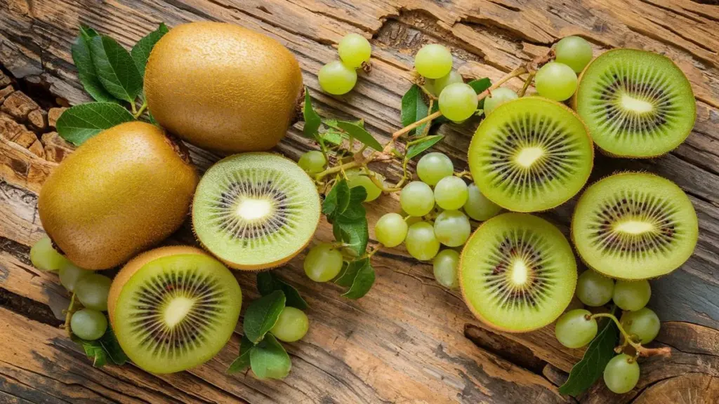 Grüne, gelbe und rote Kiwi sowie Kiwaï: Unterschiede, Geschmack, Frostbeständigkeit und Gartenauswahl